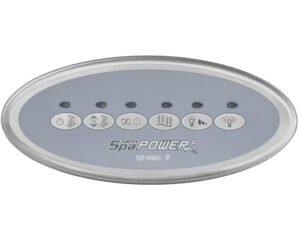 Clavier de commande auxiliaire Davey SpaPower SP1200 · 6 fonctions · Câble 10 m