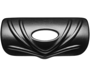 Repose-tête Cal Spas Cascade bombé · Noir mat · Fixation 2 picots 2020+
