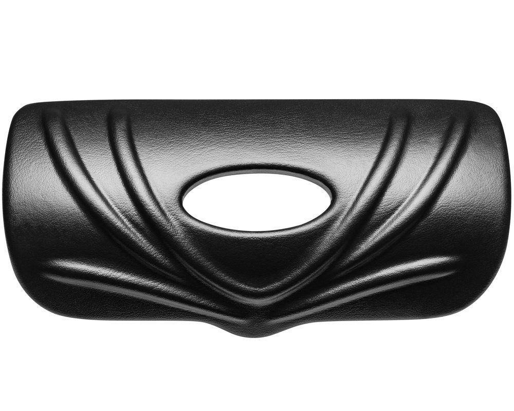 Repose-tête Cal Spas Cascade bombé · Noir mat · Fixation 2 picots 2020+