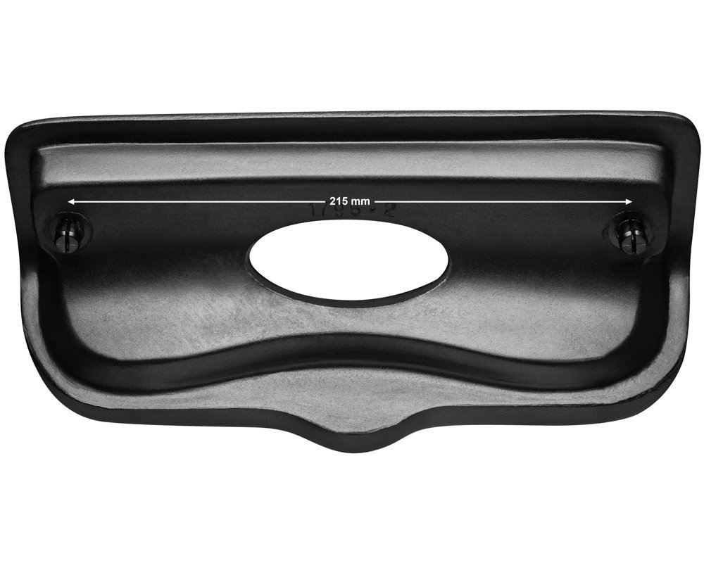 Repose-tête Cal Spas Cascade bombé · Noir mat · Fixation 2 picots 2020+ – Image 2