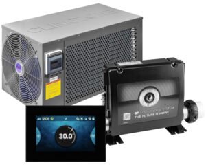 Kit Balboa Clim8zone + BP8 + spaTouch 4 · Contrôle et Chauffage Éco pour Spa