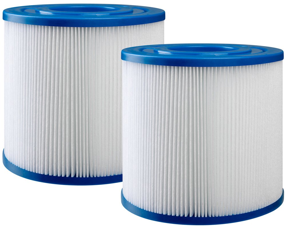 Paire de filtres spa Darlly PRB17.5 · 125 x 117 mm · Filtration fine
