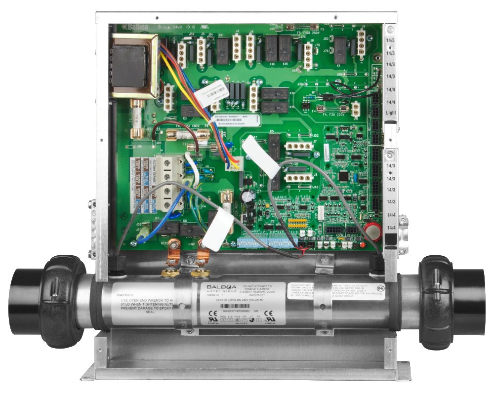 Système de contrôle Balboa GL8000M3 · Réchauffeur intégré 3 kW · Jusqu'à 3 pompes et accessoires – Image 2