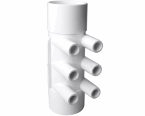 Nourrice Waterway Smart Plumb 2" F/F · 6 sorties cannelées 3/4" · Modèle 672-7120