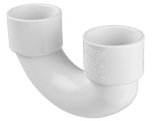 Raccord Waterway 429-4000 · Coude 180° femelle 1,5" ABS haute qualité