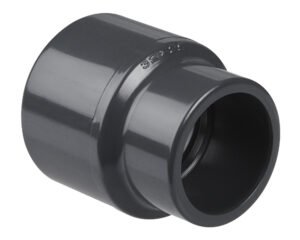 Réducteur PVC Spears GP100034RS · 1" F vers 3/4" F · Double embout femelle haute résistance