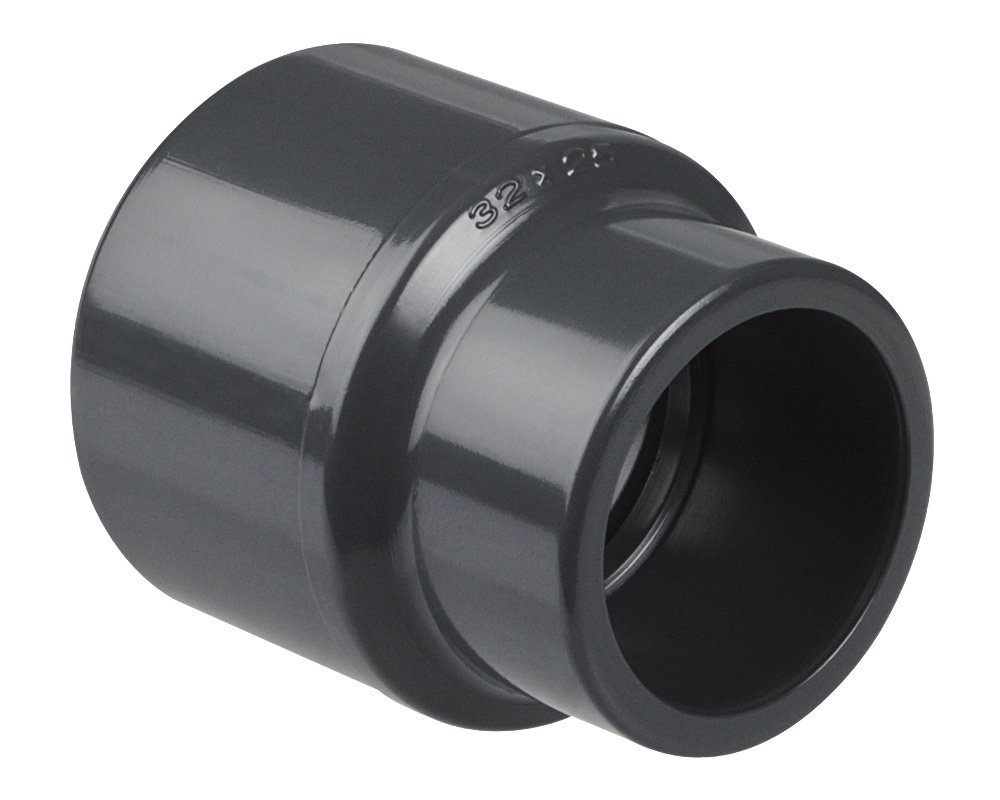 Réducteur PVC Spears GP100034RS · 1" F vers 3/4" F · Double embout femelle haute résistance