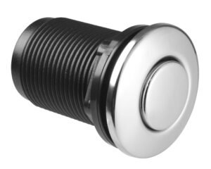 Bouton pneumatique inox Len Gordon LG15 · Interrupteur mécanique Ø34 mm