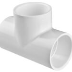 Raccord Té égal Spears 401-020 · 2" (60 mm) en ABS blanc
