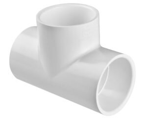 Raccord Té égal Spears 401-020 · 2" (60 mm) en ABS blanc