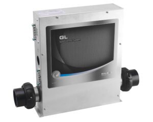 Système de contrôle Balboa GL8000M3 · Réchauffeur intégré 3 kW · Jusqu'à 3 pompes et accessoires
