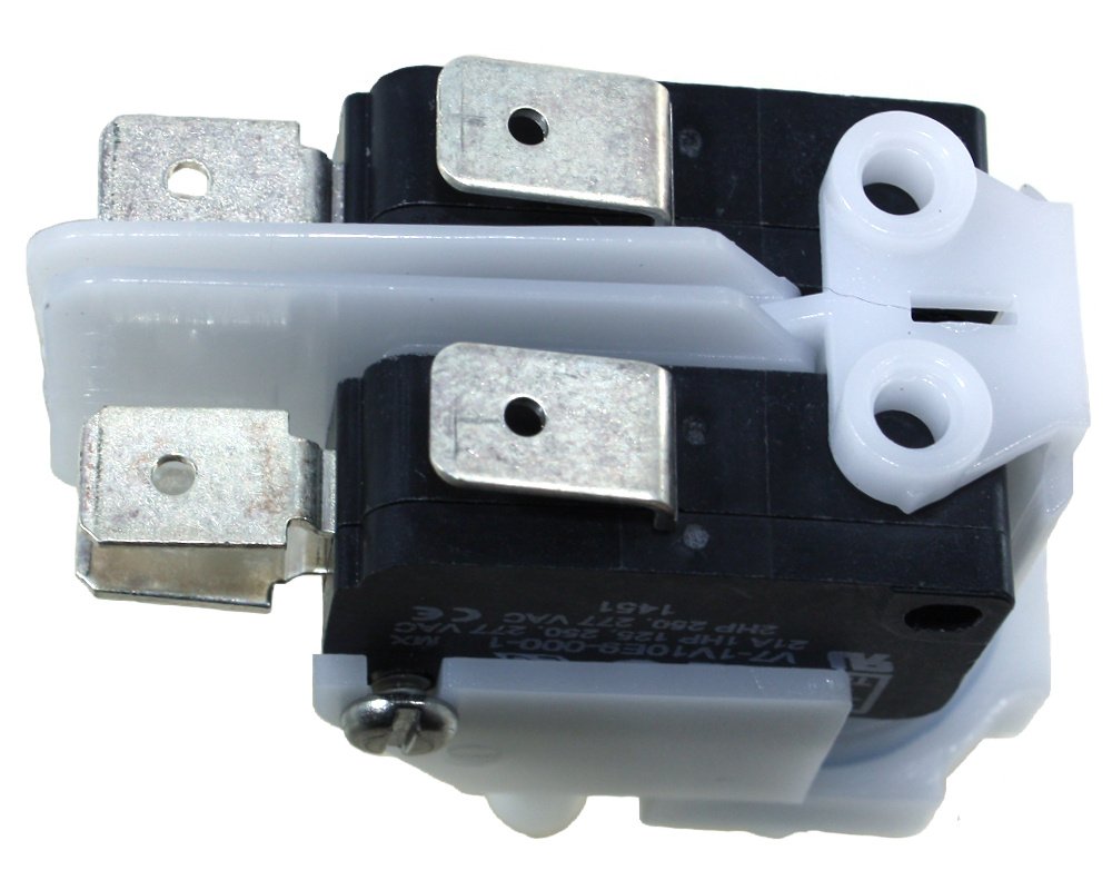 Interrupteur pneumatique bistable Presair TVA211B · DPDT · Entrée centrale – Image 2