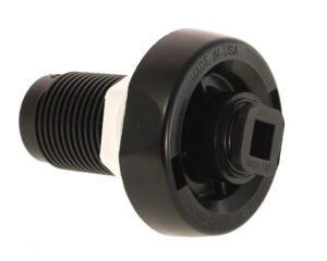 Vanne de vidange Waterway 640-2001 · Raccord 1" femelle · Bouchon fileté inclus