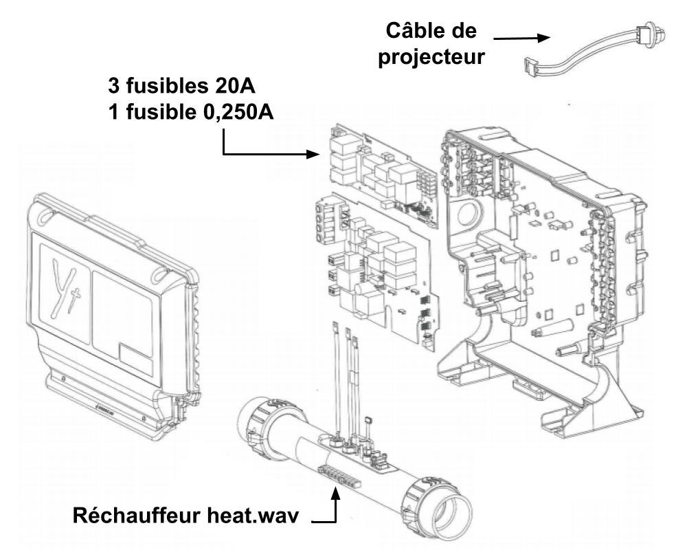 Système de contrôle Gecko in.ye-5 · 3 kW · 5 relais · Réchauffeur intégré – Image 3