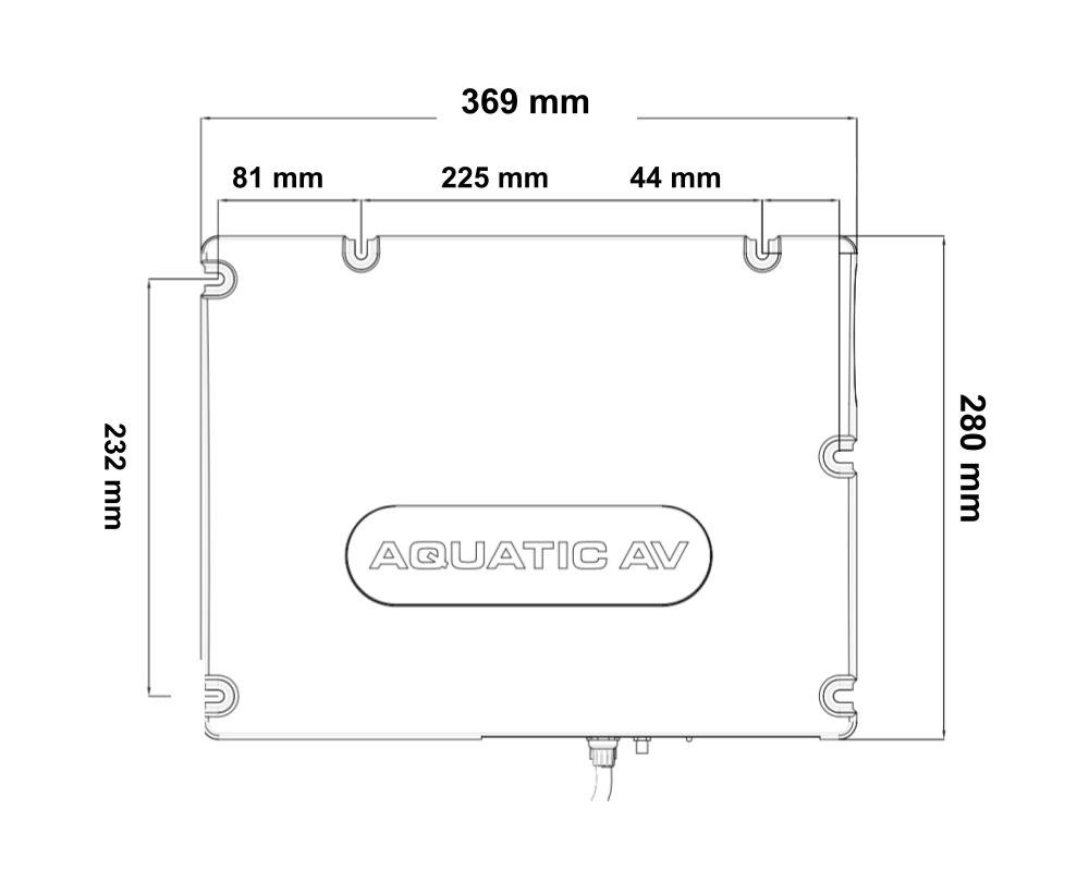 Caisson de basses actif Aquatic AV SW612 · Bluetooth 4.1 · 288W – Image 4