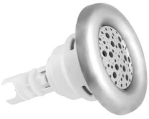 Buse de massage Waterway Poly Storm Galaxy Diffusion · Inox · Ø86 mm