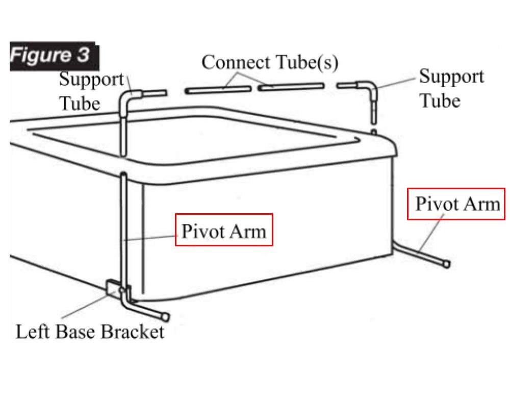 Bras pivotant Cover Valet CRDD pour lève-couverture Cover Rock-It · Aluminium anodisé – Image 2