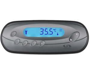 Clavier de commande Gecko in.k450 · 6 touches · Compatible in.xe, in.xm, in.ye