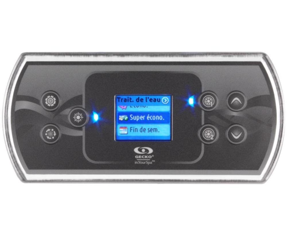 Clavier Gecko in.k500 · Interface avancée 7 touches · Compatible in.xe, in.xm, in.ye