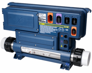 Système de contrôle Gecko in.xe avec réchauffeur intégré · 5 sorties in.link