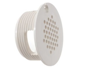 Grille ronde filetée Balboa HydroAir 10-6521 · Pour Strip Skimmer