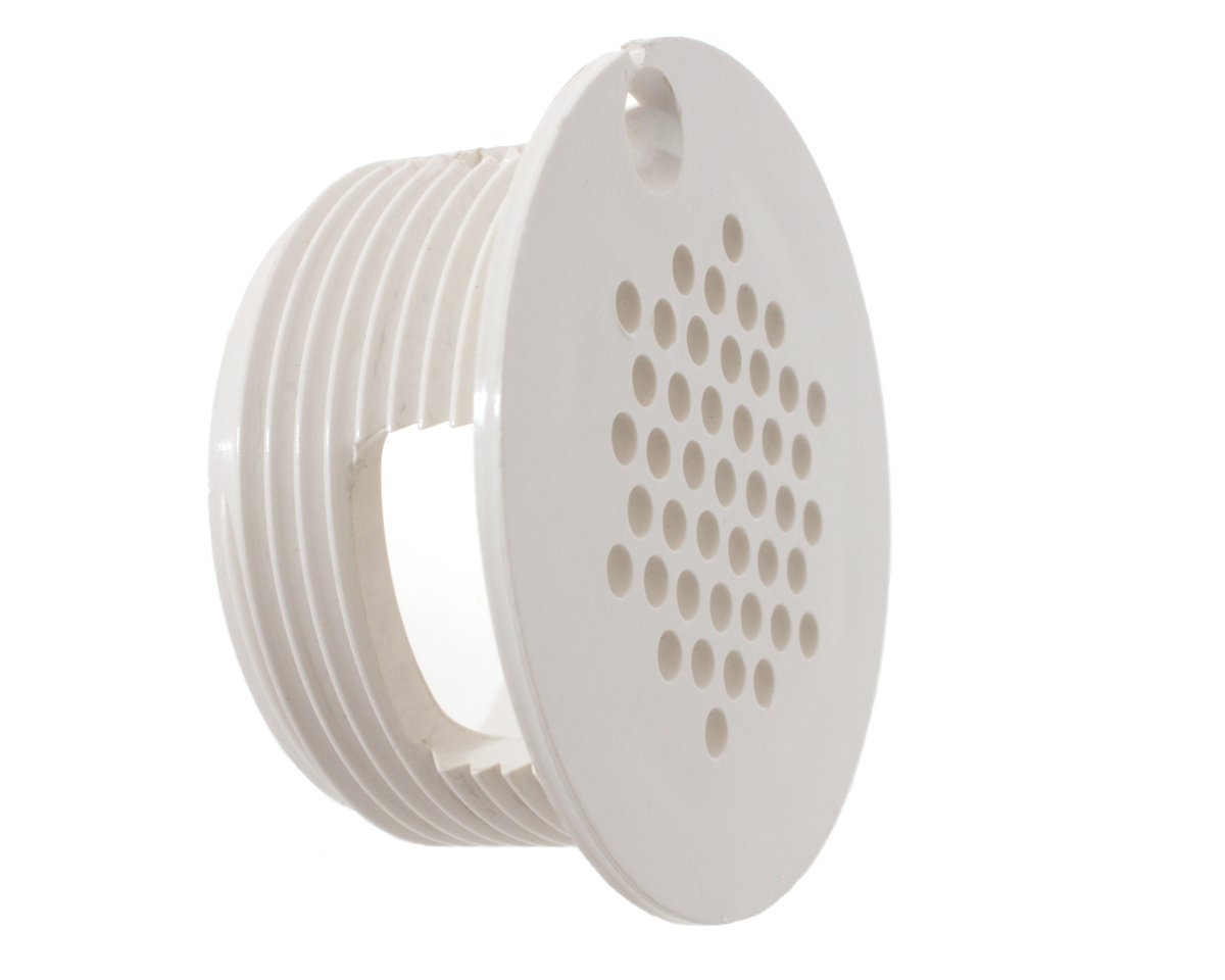 Grille ronde filetée Balboa HydroAir 10-6521 · Pour Strip Skimmer