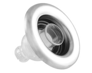 Buse Rising Dragon Whirlpool Inox Ø132 mm · Jet directionnel à visser