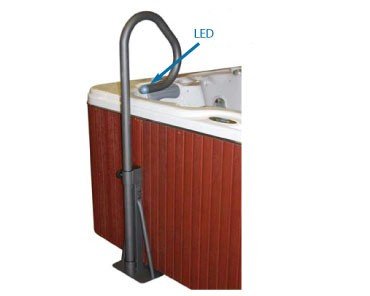 Rampe de sécurité Spa Side LEDRAIL · avec éclairage LED intégré – Image 3