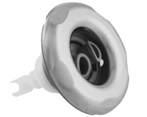 Buse de massage Waterway Poly Storm Twin Roto Inox · Filetage 1,5" · Ø101 mm