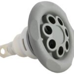 Buse Waterway Power Storm à visser Pulse · Jet massant ciblé · Face gris texturé