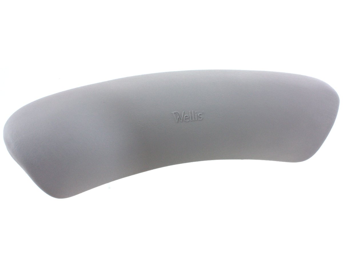 Repose-tête spa Wellis AF00040 · Appui ergonomique gris clair 460 mm